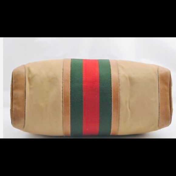 VINTAGE AUTHENTIC GUCCI BOSTON SHERRY TRAVEL BAG - Picture 2 of 9